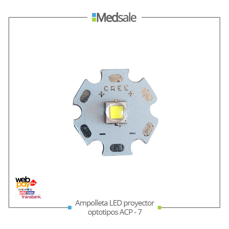 Ampolleta LED Proyector de Optotipos